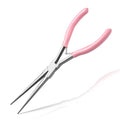 Long Reach Needle Nose Pliers 7" Slim Micro Extra Long Needle Nose Plier Serrated Jaw Precision Fine Tip for Jewelry Making, Bending Wire, Small Object Gripping, Fishing, Work in Tight Spaces - style: Extra Long Needle Nose Pliers Serrated Jaws