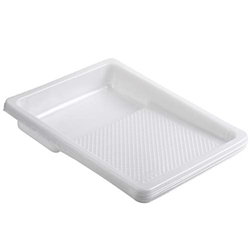 Bates Choice- Paint Tray Liner, White Paint Pans Trays, Pan Liners, 9 Inch, 10 pcs - color: White, size: 10 Pack 9 Inch
