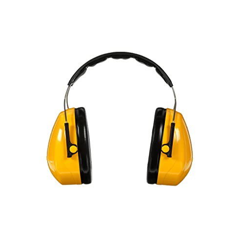 3M Peltor Optime 98 Over-The-Head Earmuffs, Hearing Conservation H9A (Pack of 1)