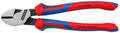KNIPEX 74 22 200 Comfort Grip High Leverage Angled Diagonal Cutter, 8-Inch, Angled, Comfort Grip - style: 8-Inch, Angled, Comfort Grip