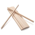 Wood Strips Slats for Wall, Wooden Dowels Wooden Sticks for Crafts 1/4" ×3/4" × 15", 15 PCS Wood Trim Planks Flat Lumber Boards Square Dowel Rods for Crafting, Woodworking, Model Making - size: 1/4 x 3/4 x 15 in - 15 PCS