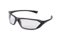 Gateway Safety 23GB80 Metro Ultra-Stylish Eye Safety Glasses, Clear Lens, Glossy Black Frame - color: Clear Glossy Black, size: Clear