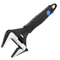 MAXPOWER 6-inch Wide Jaw Adjustable Wrench, 1.4" Jaw Opening, Stubby Handle - size: 6-inch