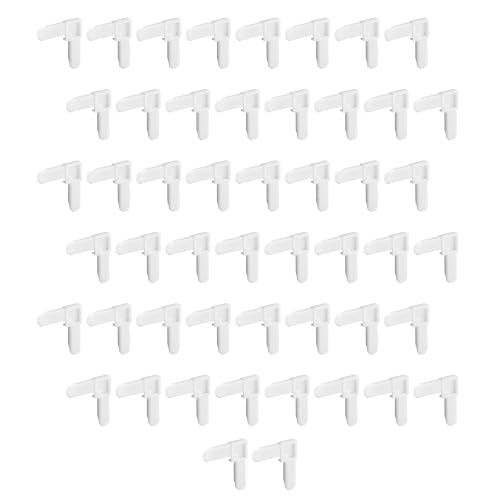 Prime-Line Plastic Screen Frame Corners, 5/16 x 3/4, White (50 Pack)