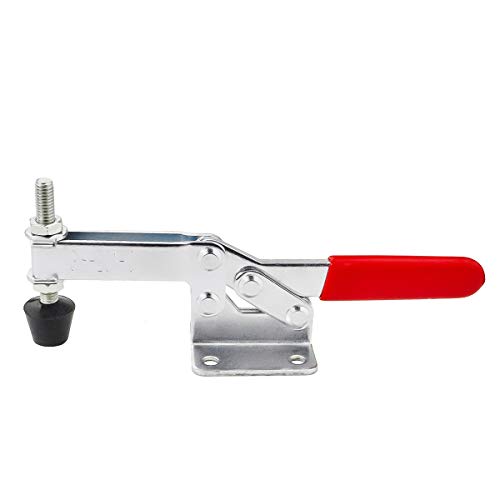 4 Pack Toggle Clamps Latch Vertical Quick-Release Toggle Clamp Antislip Holding Capacity 220 lbs Tool GH-201C - style: 201C, 4PK