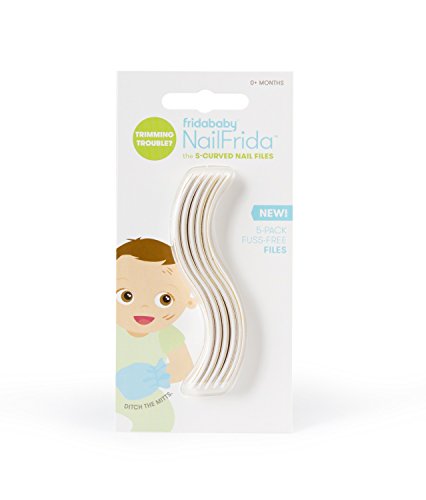 Frida Baby NailFrida The S-Curved Baby Nail Files, Safe for All Ages, 5ct - style: Nail Files