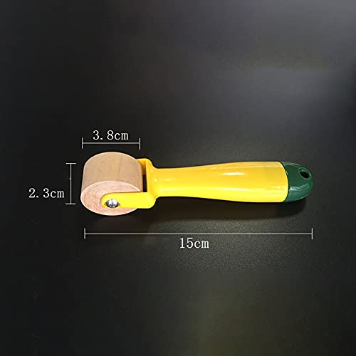 2 Pcs Quilting Seam Roller Roll Sewing Seam Roller Wallpaper Edge Press Roller Quilting Tool for Home Decoration