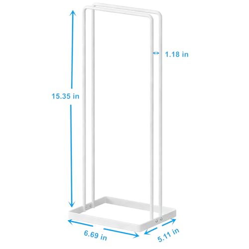 Hanger Holder Stand Clothes Hanger Organizer for Home Organization, Hangers Stackers RV Rack Stand Caddy for Velvet Felt Plastic Coat Hangers Adult Kids Pant Hangars Dorm Room Essentials, 2 Pack White - color: White, size: 2 Pack