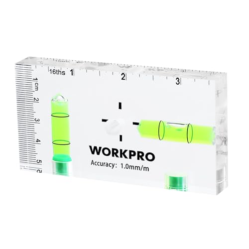 WORKPRO 3-3/4 Inch Mini Magnetic Pocket Level Tool - size: 3-3/4 Inch