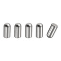 uxcell 5x10mm Dowel Pins, 5pcs 304 Stainless Steel Round Head Flat Chamfered End Dowel Pin Bunk Bed Pins Shelf Pegs Support Shelves Fasten Elements - size: 5x10mm