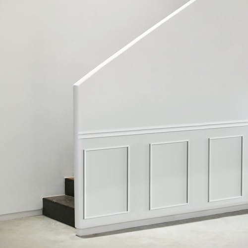Melkus Peel and Stick Wall Molding Kit, 3 Sets 20"x27" Precut Wainscoting Panels, Self Adhesive Molding Trims for Interior Wall Décor - size: 3 Set/20"x27"