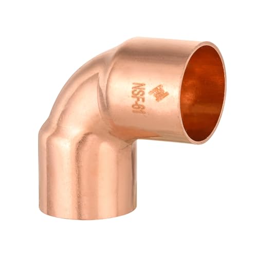 1 Piece EFIELD 2" C X C Short Radius Copper 90 Degree Elbow - size: 2"x2", style: 90 Degree