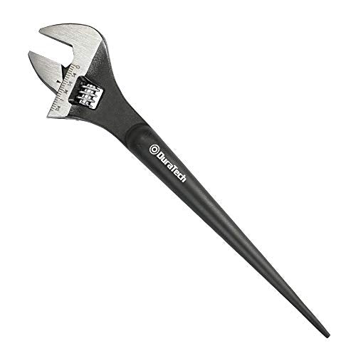 DURATECH 10-Inch Adjustable Construction Spud Wrench - size: 10-Inch