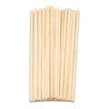 Unfinished Hardwood Dowels - 3/8 Inch x 12 Inch, Pack of 25 for Crafts and DIY Projects - size: 3/8" x 12" Dowels