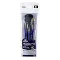 Royal & Langnickel Moderna, 5pc Black Mop Variety Brush Set for All Painting Mediums, Includes - Mop, Scruffy, Scrubber, Foliage & Spotter Brushes - style: Black Mop Variety