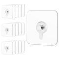 15 Pack Picture Hangers Without Nails,22lbs Load Heavy Duty Adhesive Wall Hooks for Hanging,2 in 1 Reusable Waterproof and Oilproof Hooks for Kitchen, Bathroom, Home, Office - size: 15 Pack, style: 22 lbs(2.2*2.2in)