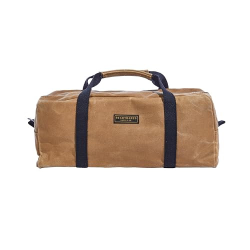 Readywares 16" Utility Bag | Waxed Canvas Medium Heavy Duty Tool Bag - size: 16" Utility Bag