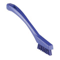 Vikan 44018 Brush,Detail,Stiff,9" x .5",PP/PBT,Purple - color: Multicolor