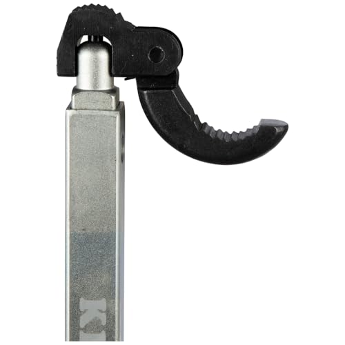 Klein Tools 68232 Telescoping Basin Wrench, Adjustable 10-17-Inch Plumbing Wrench with 1-1/4-Inch Jaw Capacity, Ideal for Hard to Reach Spaces - style: Basin Wrench