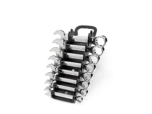 TEKTON Stubby Combination Wrench Set, 8-Piece | WRN01066 - size: 8-Piece (5/16-3/4 in.), style: Holder