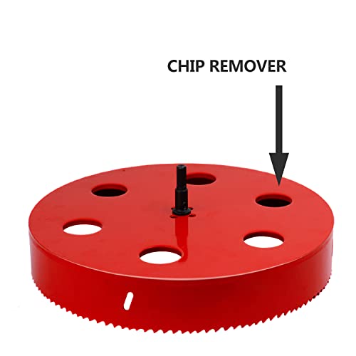 205mm / 8-1/16 inch HSS Bi-Metal Hole Saw Hole Drilling Cutter for Wood - size: 205mm / 8.07 inch