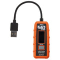 Klein Tools ET900 USB Power Meter, USB-A Digital Meter for Voltage, Current, Capacity, Energy Resistance - style: USB-A Meter