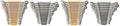 GEARWRENCH 30 Piece 12 Point Ratcheting Combination SAE/Metric (1/4-1 in., 8-24 mm) Wrench Set with Wrench Racks - 86702 (Pack of 2) - size: 30 Piece (Pack of 2)