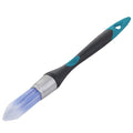 Bates- Trim Brush, 0.75 Inch, Edge Painting Tool, Trim Paint Brushes, Trimmer Edger, Trim Brush - color: Cyan-black, size: 0.75 inch, 1 Pack