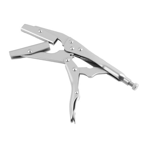 10 Inch Radiator Hose Clamp Pliers Heavy Duty,Self-Locking Hose Pinch off Pliers with Rotatable Jaws,Professional Hoses Clamp Tool for Radiator Tubes,Hoses,Vacuum Tubes