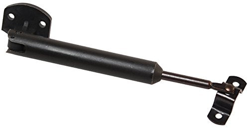 RV Designer H279, Door Support Strut, Plastic and Metal, Spring-Loaded 6-1/4 inch, Cabinet Hardware, Black, 2 Per Pack - style: Plastic and Metal