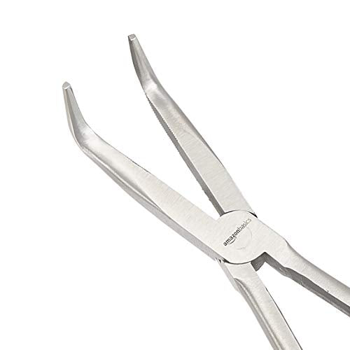 Amazon Basics Extra Long Reach Needle Nose Pliers Tool Set for Narrow Spaces, Versatile,Black, 3 Count (Pack of 12) - size: 3 Count (Pack of 12)
