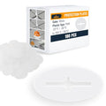 ALBO Tile Leveling System Protection Plates - 100 PCS - Clear Scratch - Resistant Shields for Professional Floor & Wall Installation Compatible with Self-Leveling Spacer Kits, Fits All Tile Sizes - style: Protection Plates 100 PCS