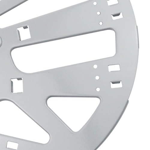 Coshar 2Pcs 3 Layers Shoes Drawer Hinges Fan Shape Shoe Cabinet Rack,Grey | 3 Layers,Stainless Steel Shoe Cabinet Rack Flip Frame, Replacement Fittings, Furniture Parts Hardware - color: Gray, size: 3 Layers