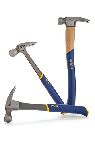 IRWIN Hammer, Steel, General Purpose, Claw, 20 oz. (1954888) - size: 20 oz