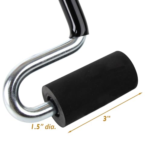 O'SKOOL 12" Edge Banding Roller – Rubber J Roller with Long Handle for Laminate, Veneer, Flooring, and Wall Applications, VAL006