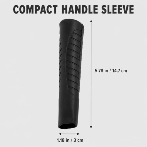 Hammer Handle Covers 2-Pack Plastic Black 25mm Hole Diameter