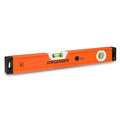 JORGENSEN 16" Magnetic LED Box Level, 90°/180° Torpedo Lighted Leveler Tool - size: 16 inch