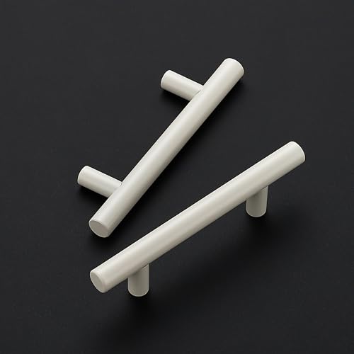 Ravinte Cabinet Handles,5" Length,3" Hole Center,White,30 Pack - color: White