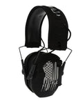 Walker's Razor Slim Electronic Muff - color: Flag, size: One Size