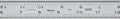 Mitutoyo 180-405U, 150mm (1mm, 0.5mm, 1mm, 0.5mm), Steel Blade for Combination Square