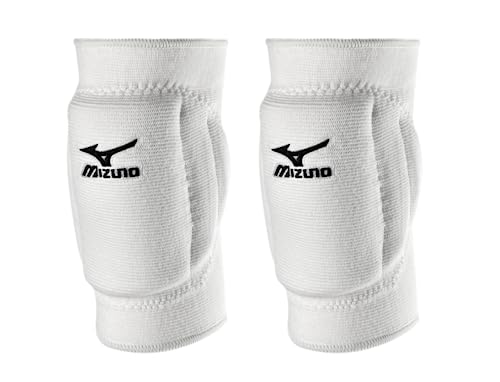 Mizuno Youth T10 Plus Volleyball Kneepad, One Size, White - color: White