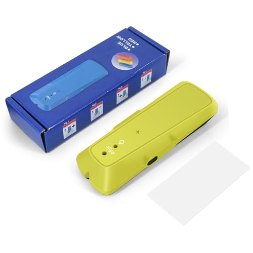 Stud Finder, Wall Wood Detector, Joist Sensor, Handheld Finder with LED, for Studs, Wood, Drywall, Plywood, 3/4in Depth, Easy Use, Marking Notch,Crafted from Quality - color: Yellow