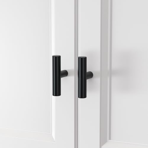 homdiy Black Cabinet Knobs 30Pack Single Hole Drawer Knobs Black Kitchen Drawer Pulls and Knobs Stainless Steel Cabinet Hardware for Bathroom, Cupboard - color: Black, size: Single Hole Knobs