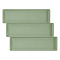 Novelty 10240, Sage, Countryside Flower Box Tray, Medium (22.25” x 6.5”) (Pack of 3) - color: Sage, size: 22.3" x 6.5" x 1" (Pack of 3)