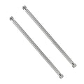 24inch Stainless Steel Corrugated Water Heater Connector Flexible for Female Iron Water Pipes Fitting, 3/4" FIP x 3/4" FIP(2 Packs)… - style: 24"/ 3/4x3/4"FIP