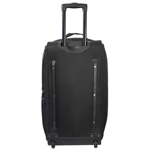 US Army ROMEO 28-inch Large Tactical Duffel Bag with Wheels | Heavy Duty Material, Molle Webbing, Water Resistant Military Rolling Bag for Travel, Deployment, and Camping - Black - color: Black, size: 28-inch