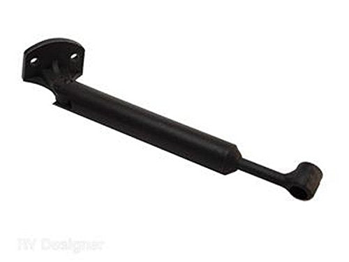 RV Designer H277, Door Support Strut, Plastic, Spring-Loaded, 6-1/4 inch, 2 Per Pack, Cabinet Hardware , Black - style: Plastic