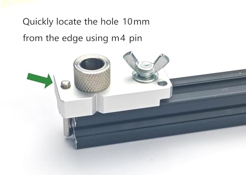 Aluminum Extrusion Drill Guide & Tap Jig Bit Access Hole For 2020 2040 European Aluminum Profile M4 M5 M6 M10 Drill Bushing