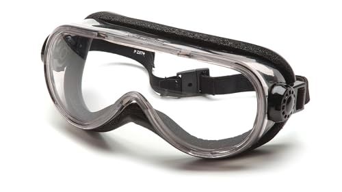 Pyramex Safety Anti-Fog Top Shelf Chemical Splash Goggle With Foam Padding