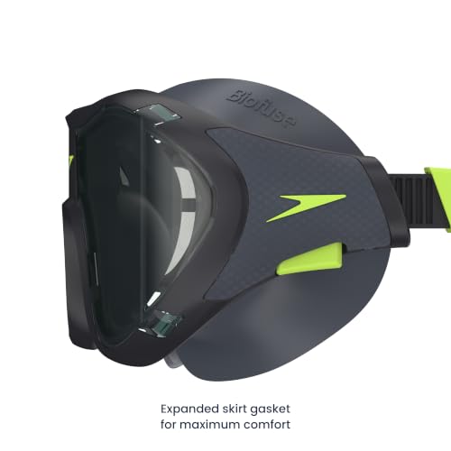 Speedo Unisex-Adult Swim Goggle Biofuse 2.0 - color: Mask Black/Steel
